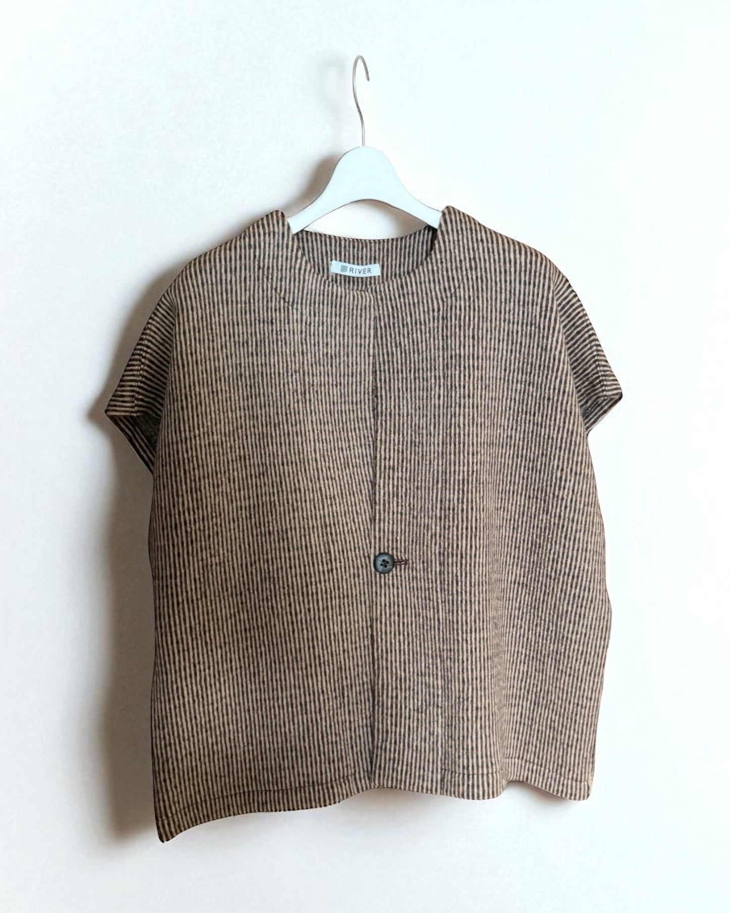 【予約】ブラウニージャガード べスト/ Brownie Jacquard Vest