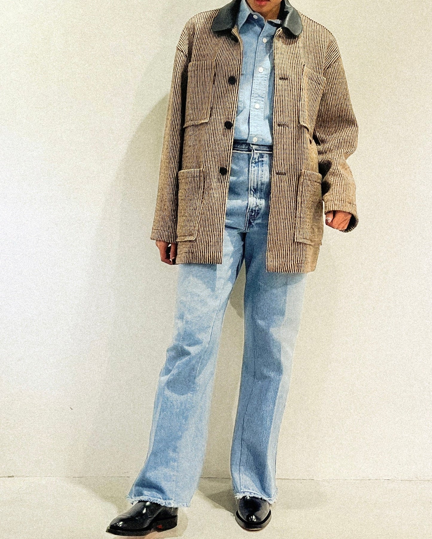 【予約】ブラウニージャガード ワークジャケット/ Brownie Jacquard Work Jacket