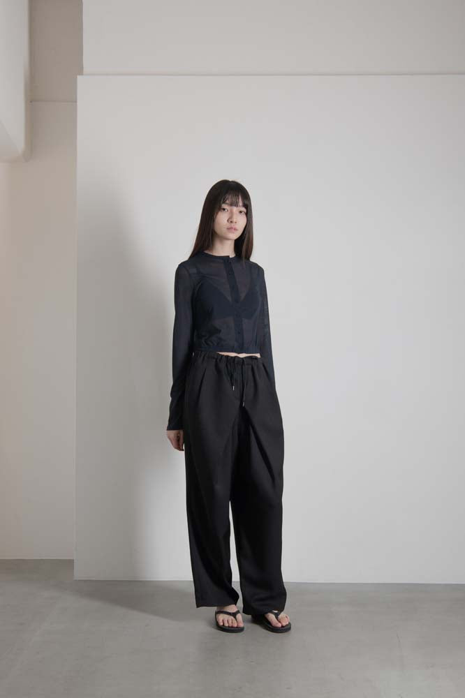 シアーコットンカーディガン/sheer cotton cardigan