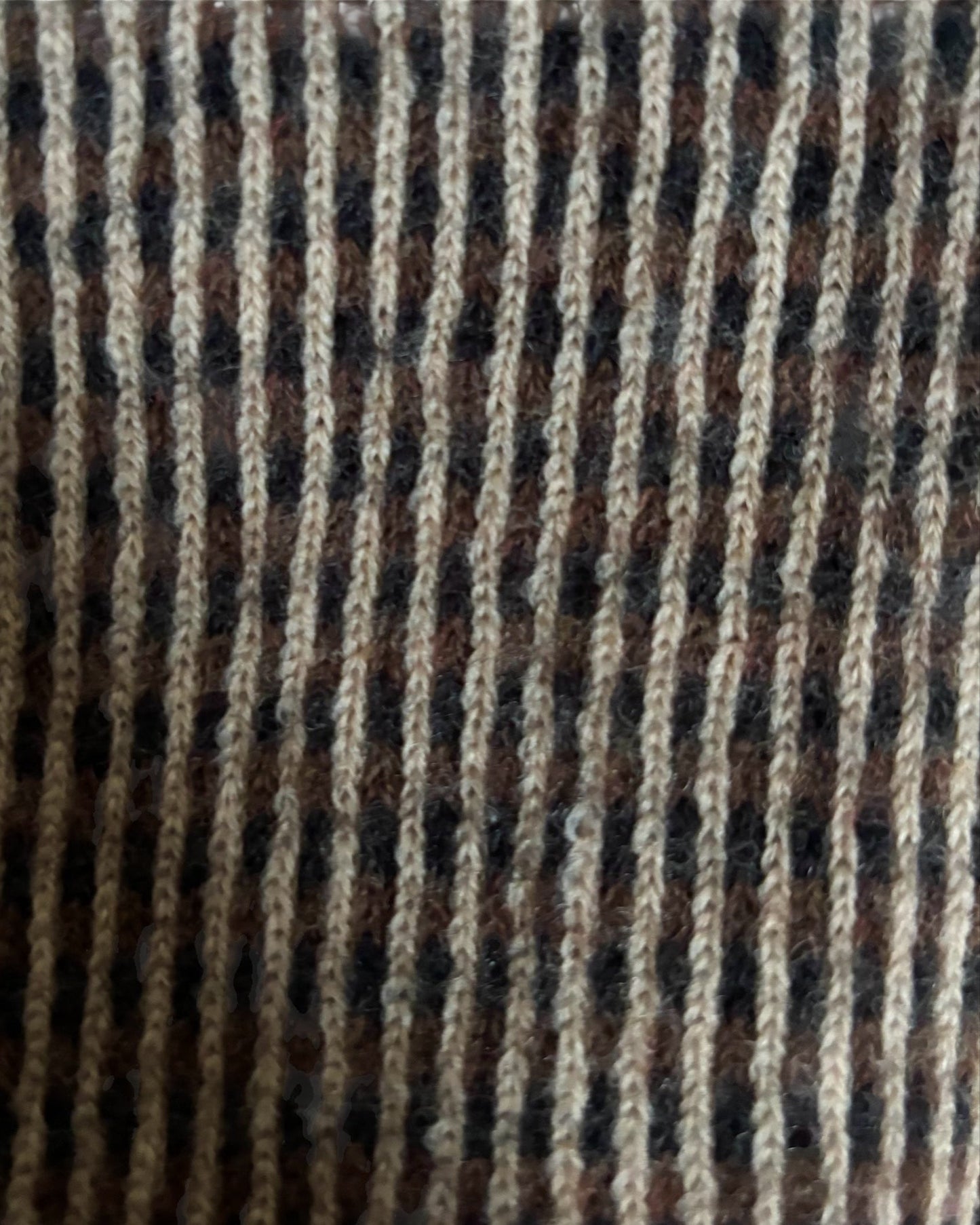【予約】ブラウニージャガード べスト/ Brownie Jacquard Vest