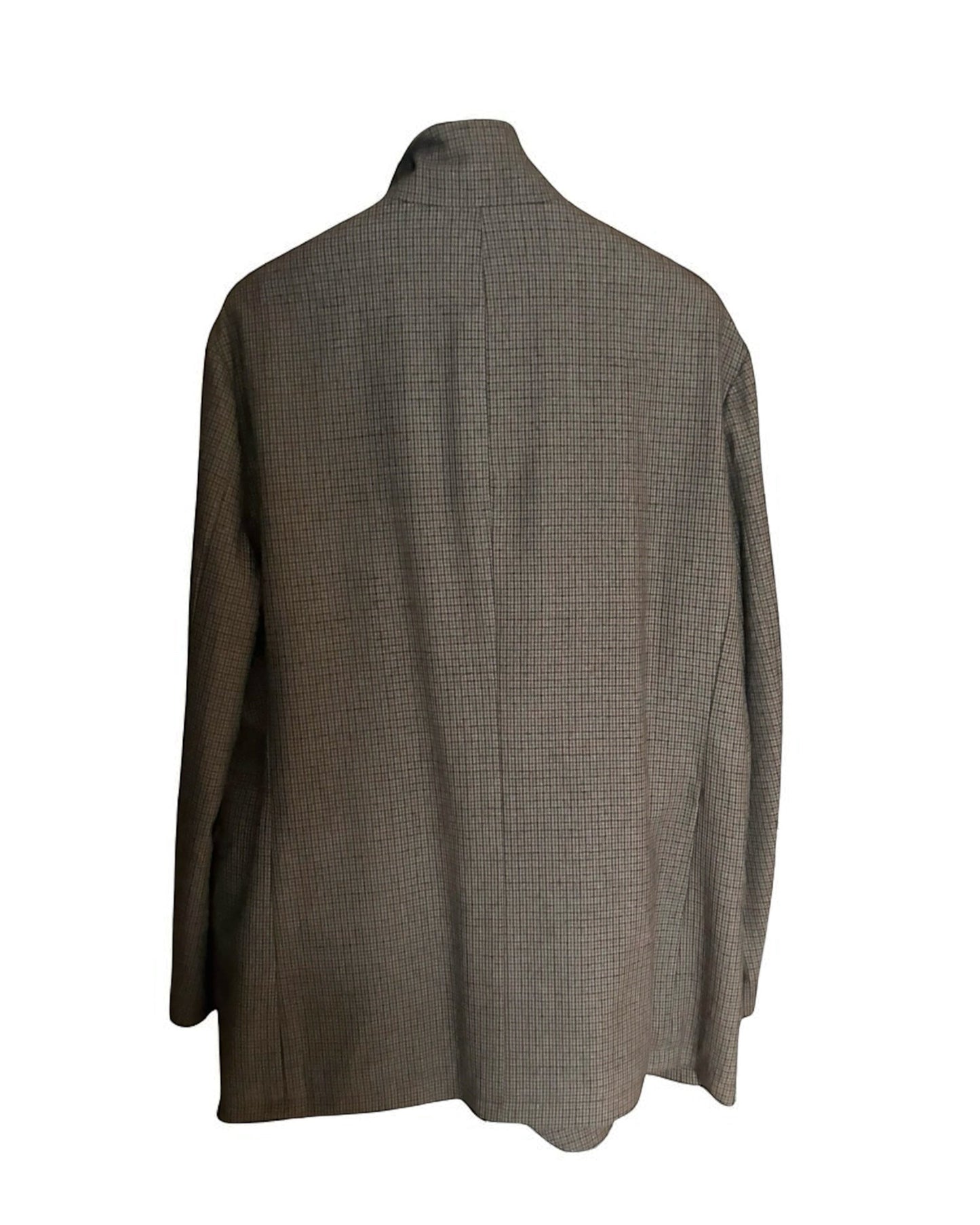 【予約】タンブルウールリラックスダブルジャケット/ Tumbled Wool Double-Breasted Jacket