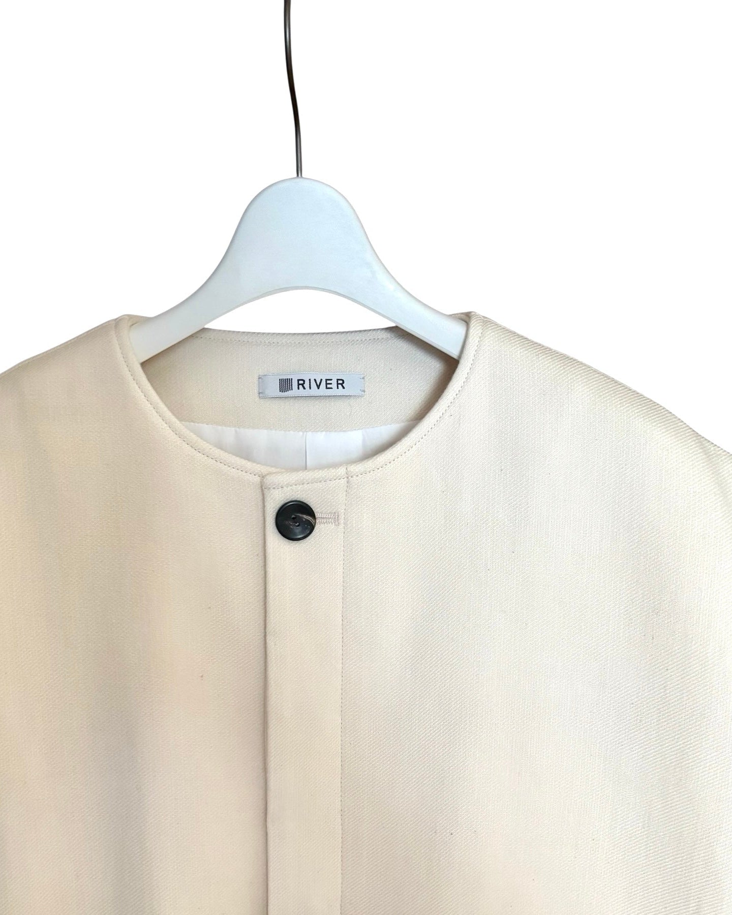 コットンシルク二重織ベスト/ Cotton-Silk Dual Weave Vest
