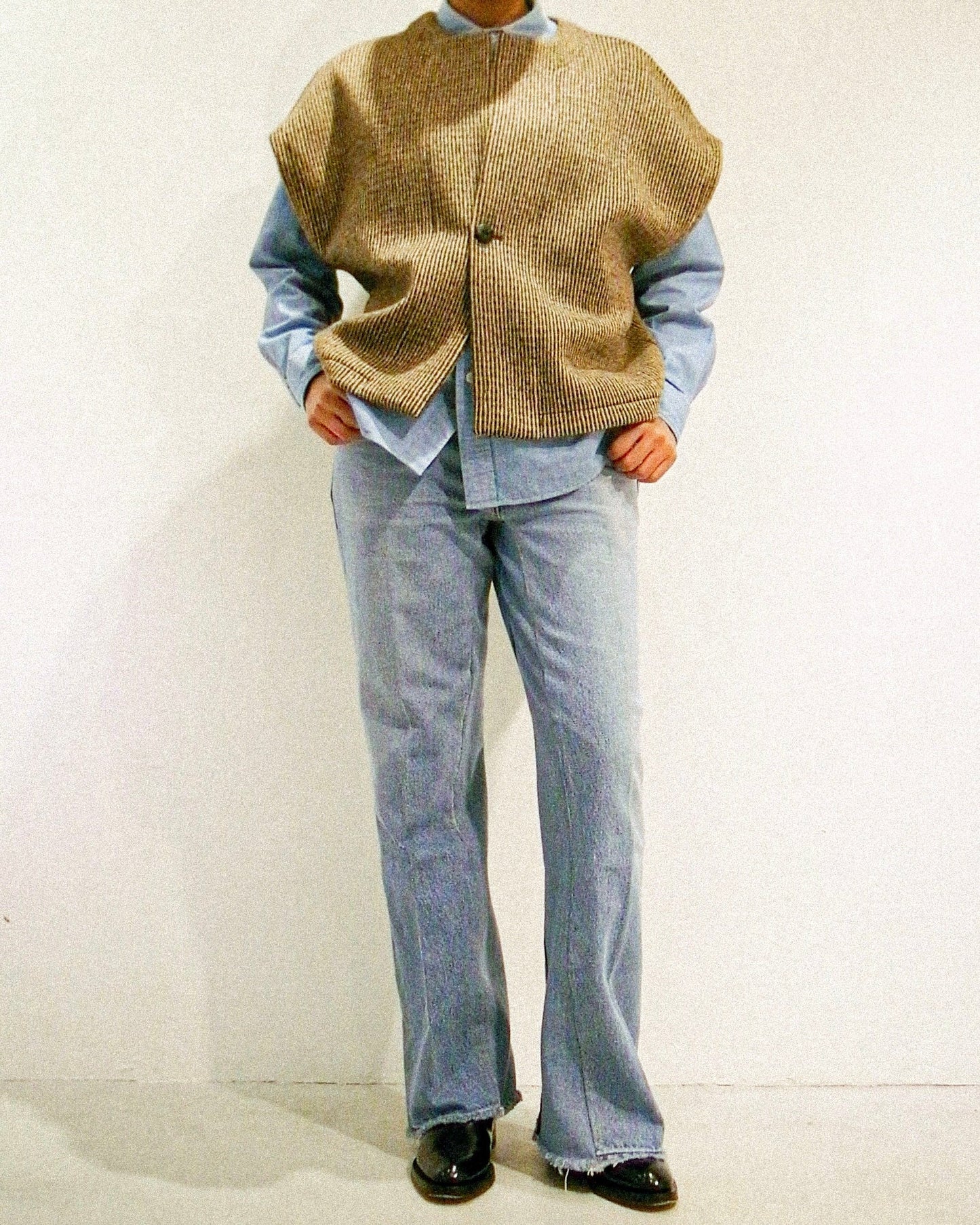 【予約】ブラウニージャガード べスト/ Brownie Jacquard Vest
