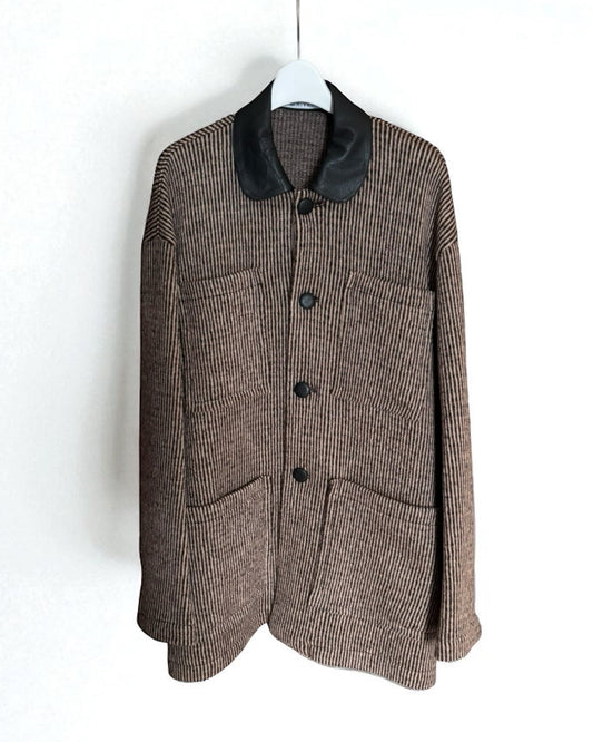 【予約】ブラウニージャガード ワークジャケット/ Brownie Jacquard Work Jacket