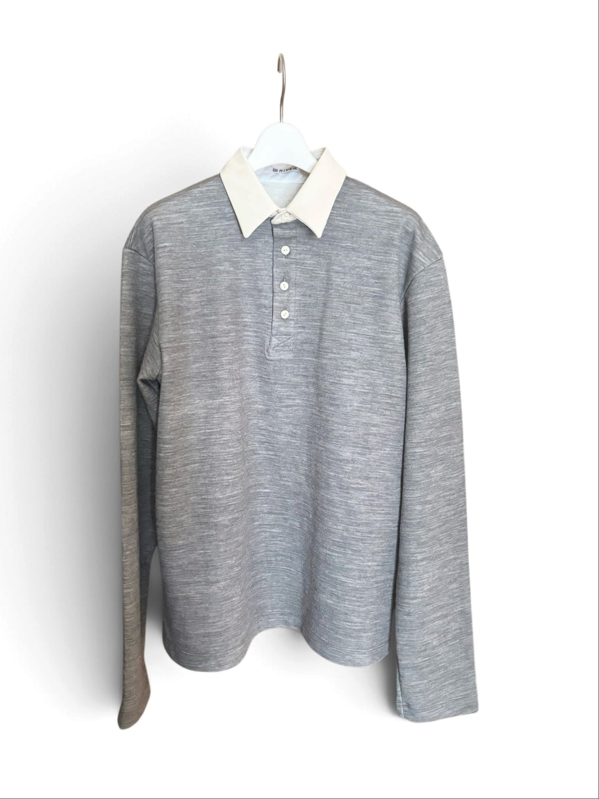 Rugby Shirt - Gray Ivory