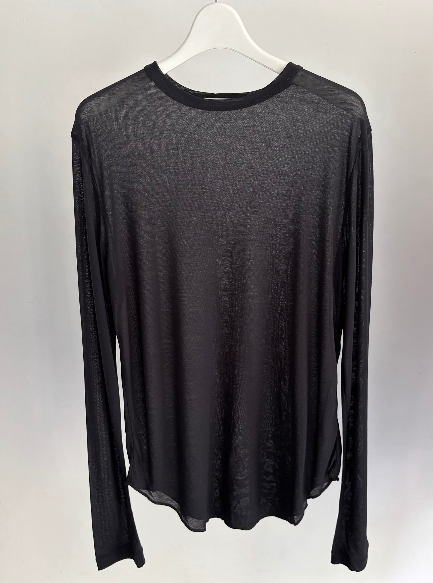 シアーコットンロングスリーブ/sheer cotton long sleeve