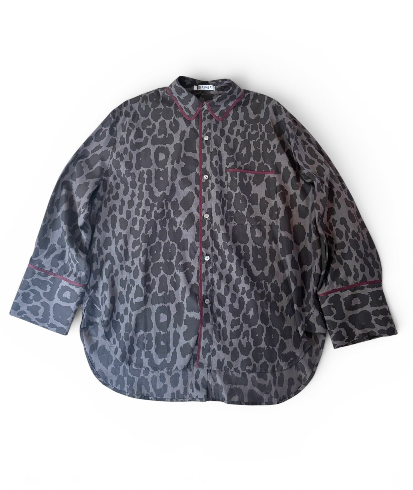 レオパードプリントシャツ/ Leopard-Print Shirt