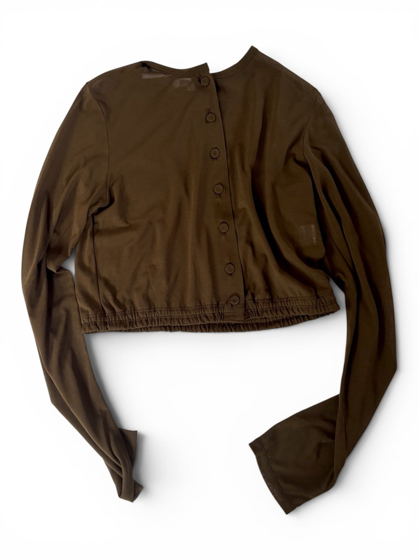 シアーコットンカーディガン/sheer cotton cardigan