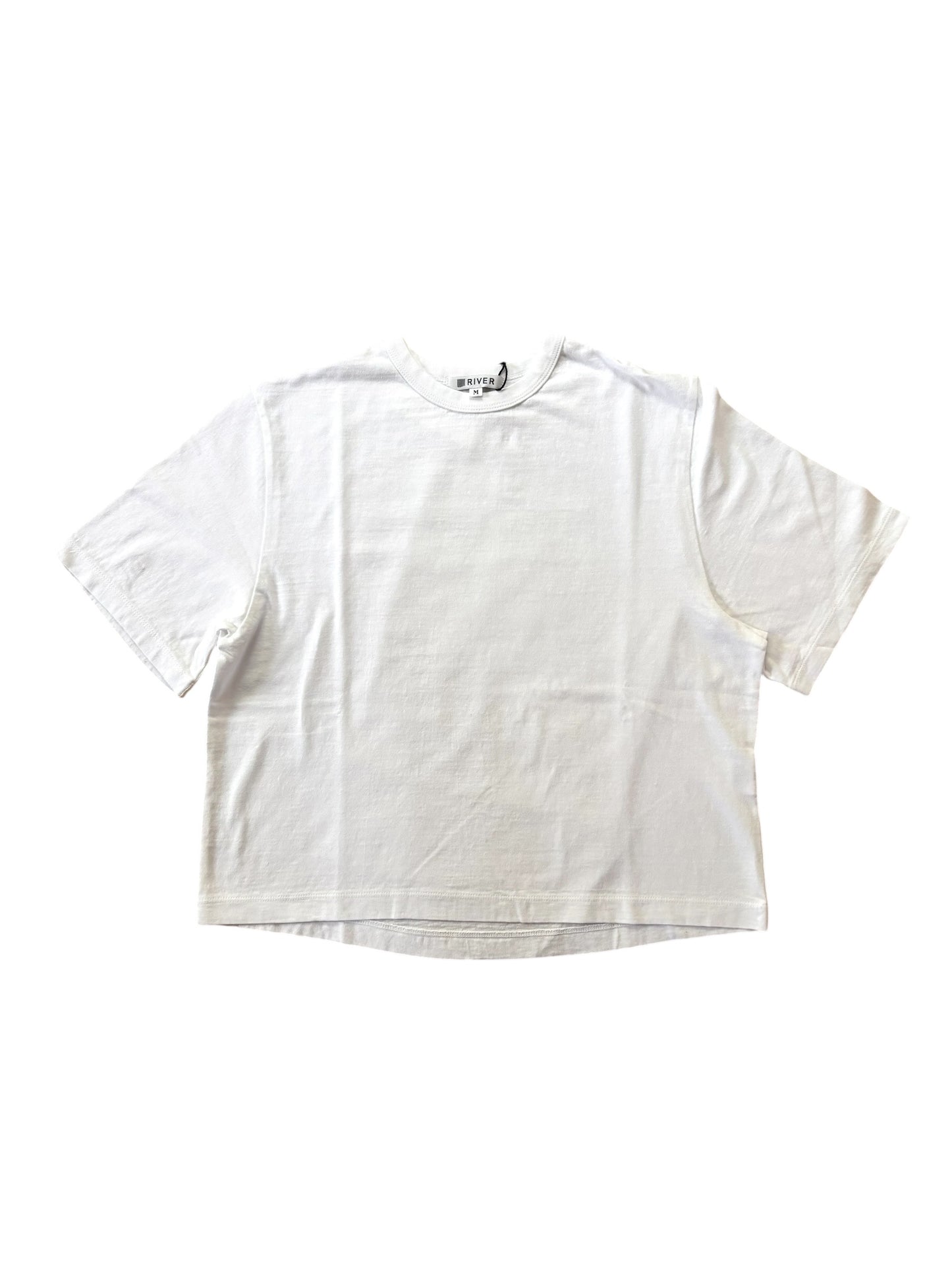 ジンバブエギザ/ムラ天竺 Tシャツ /  T-Shirt in Zimbabwe Giza Slub Jersey