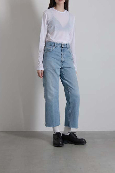 シアーコットンロングスリーブ/sheer cotton long sleeve