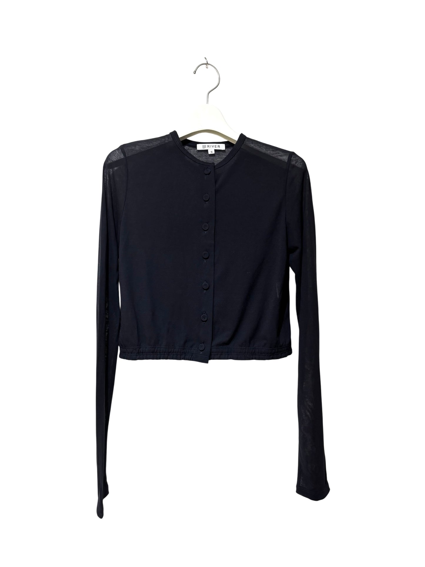 シアーコットンカーディガン/sheer cotton cardigan