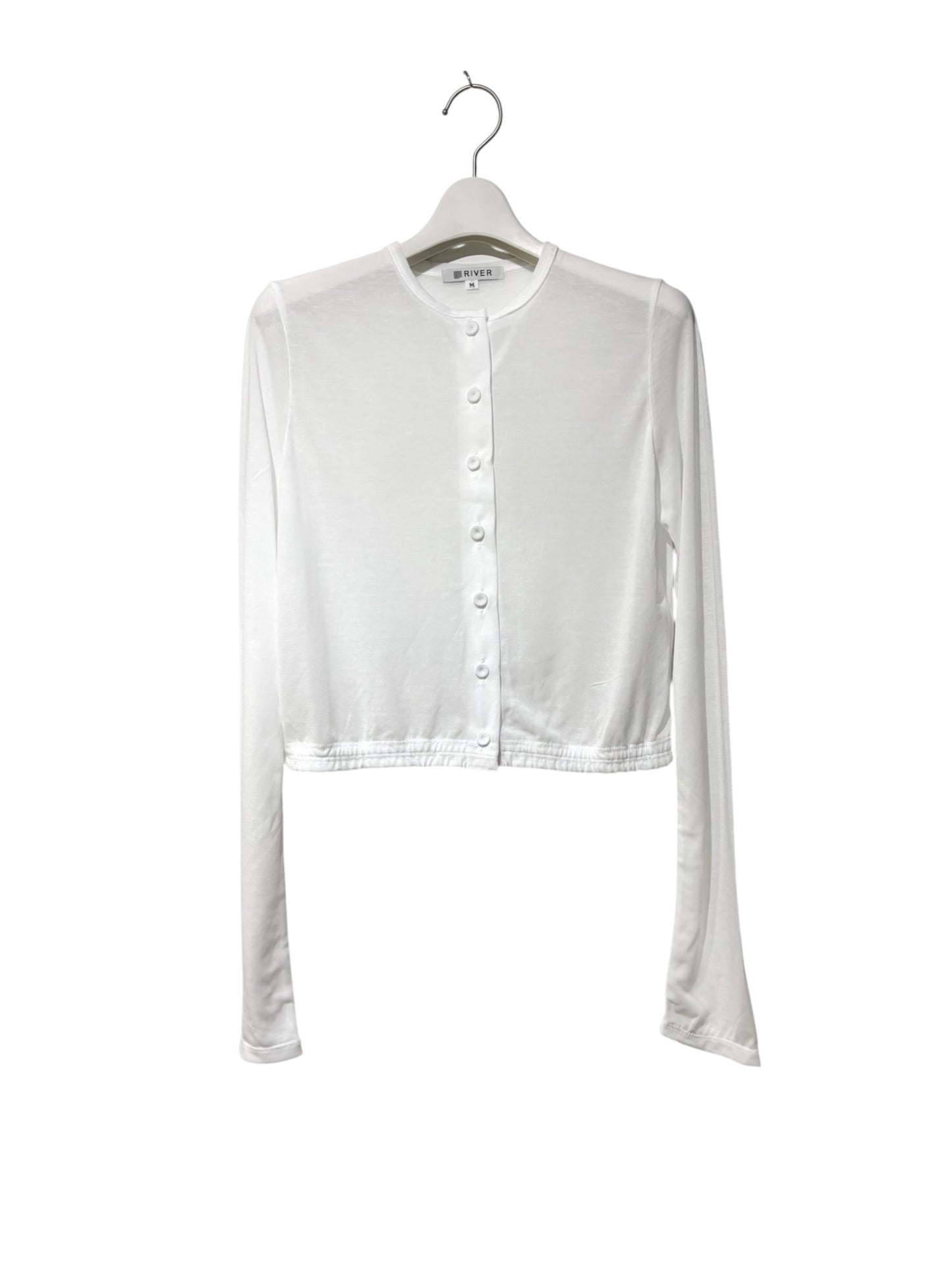 シアーコットンカーディガン/sheer cotton cardigan