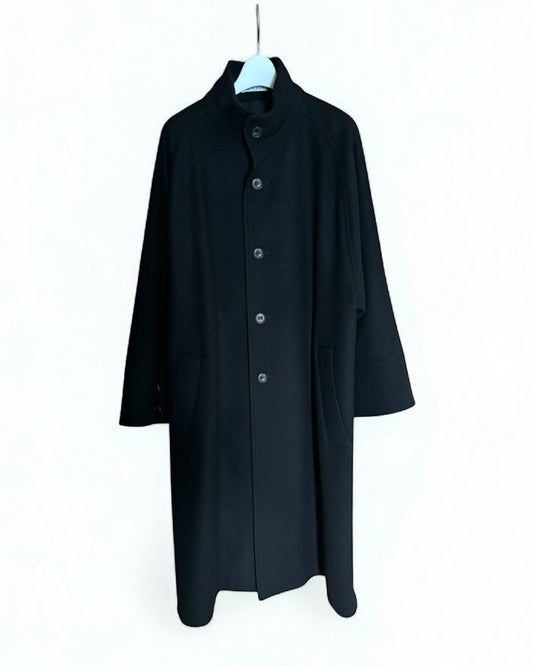 アジャスタブルスタンドカラーコート/ Adjustable Stand Collar Coat