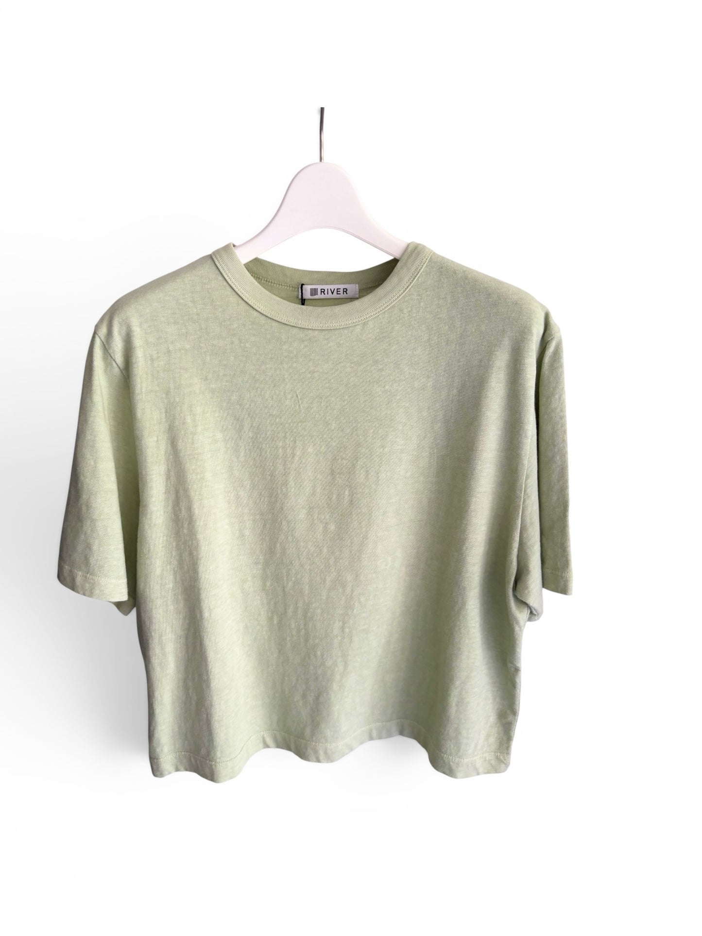 ジンバブエギザ/ムラ天竺 Tシャツ /  T-Shirt in Zimbabwe Giza Slub Jersey